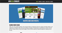 Desktop Screenshot of newmediasyndicate.com
